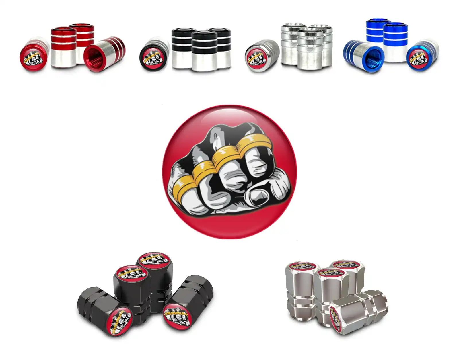 Tyre Valve Caps for Car Thin Build